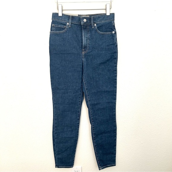 Everlane The Way High Rise Skinny Denim Jean Pants Vintage Mid Blue Size 29 NEW - Picture 4 of 16